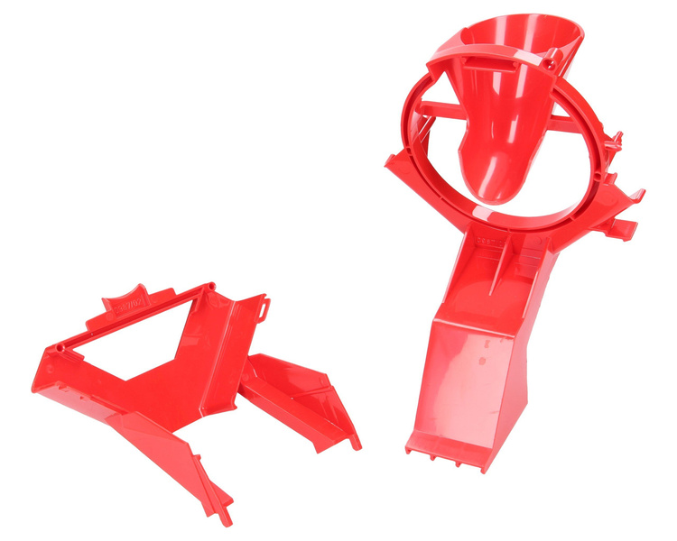 Bruder 43654 czerwone elementy betoniarki